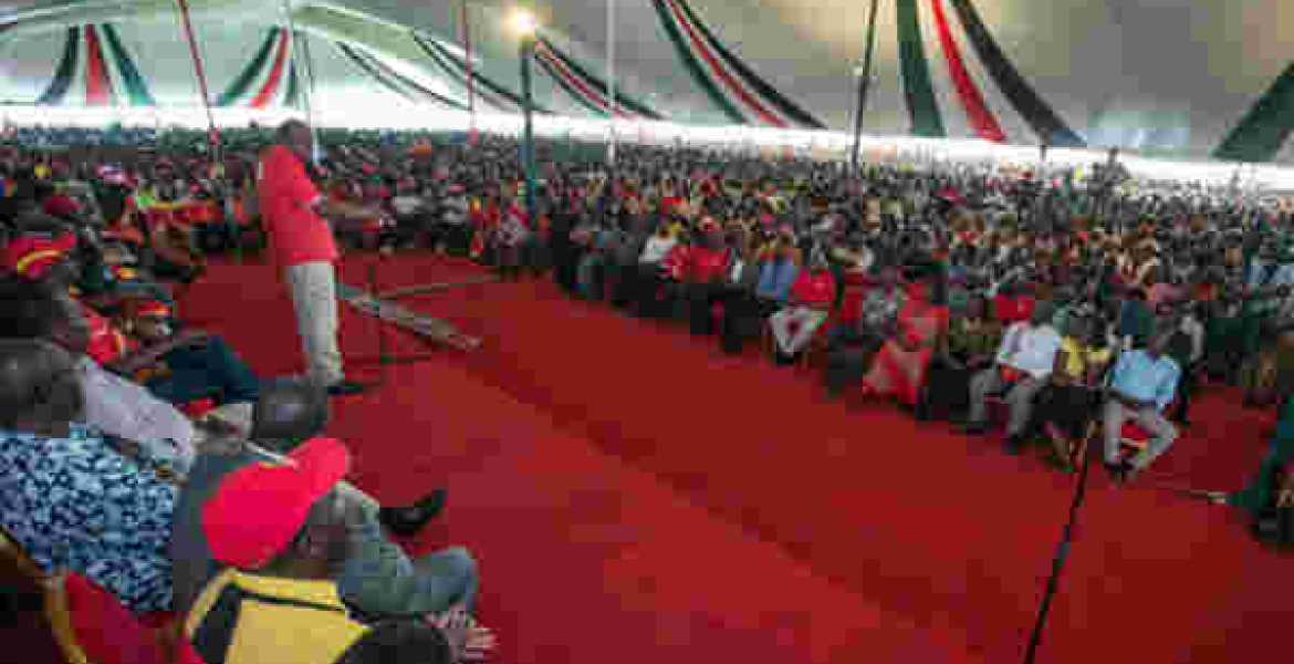 Ballot the Only Route to Presidency, Uhuru Tells Raila