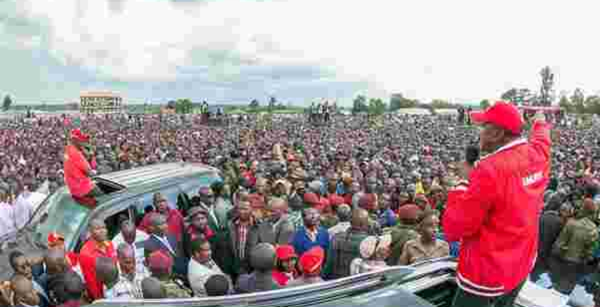 Uhuru: I'll Defeat Raila Again