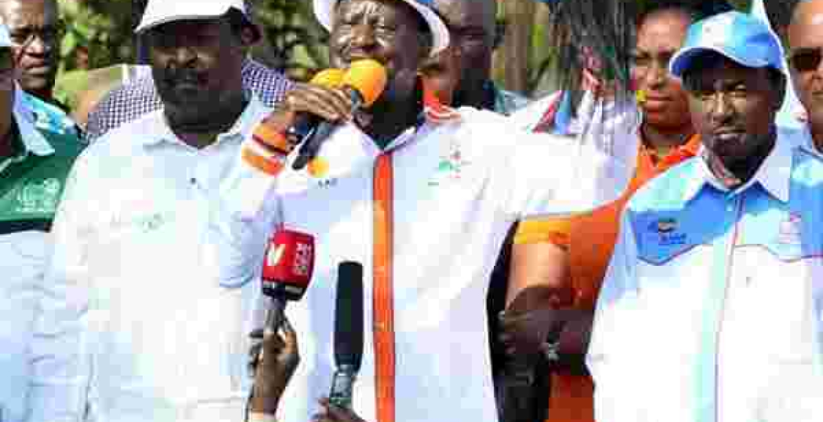 Raila: President Uhuru Has Already Conceded Defeat