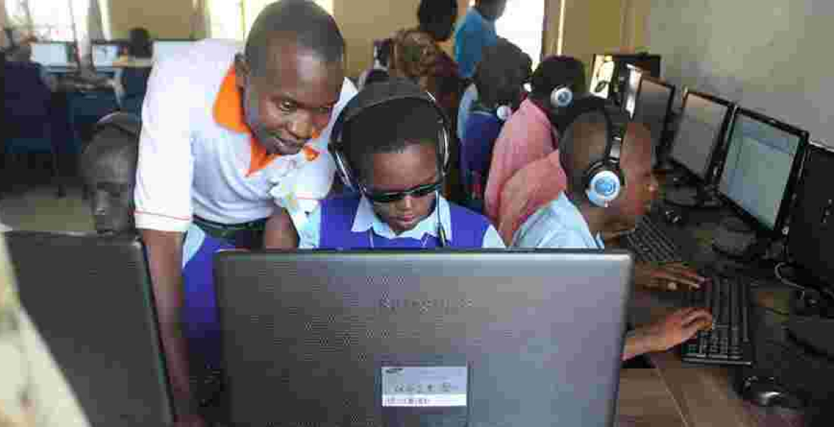 Microsoft Launches Computer Lab for Blind Students in Mombasa