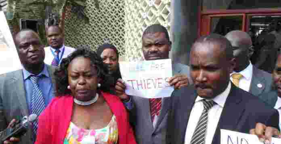 NASA MPs Storm Out of Parliament as Jubilee Tables Election Bills