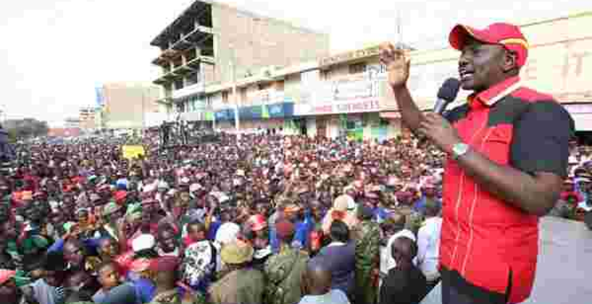 Leave Safaricom and IEBC Alone, Deputy President William Ruto Tells Raila