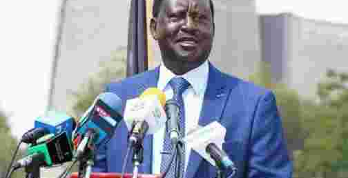 Raila Names Six IEBC Officials He Wants Kicked Out of Office