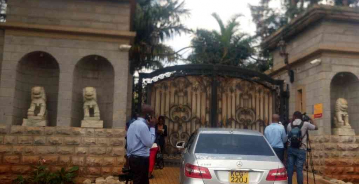 Police Raid Billionaire Businessman Jimmy Wanjigi's Home in Nairobi