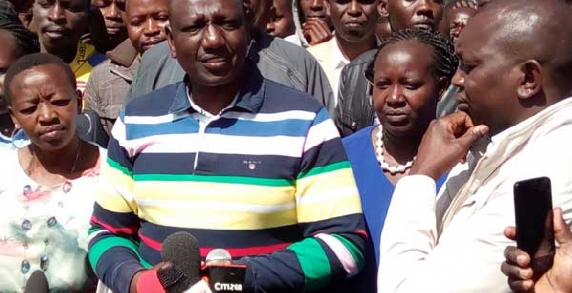 Deputy President William Ruto Takes a Dig at NASA as He Casts His Vote