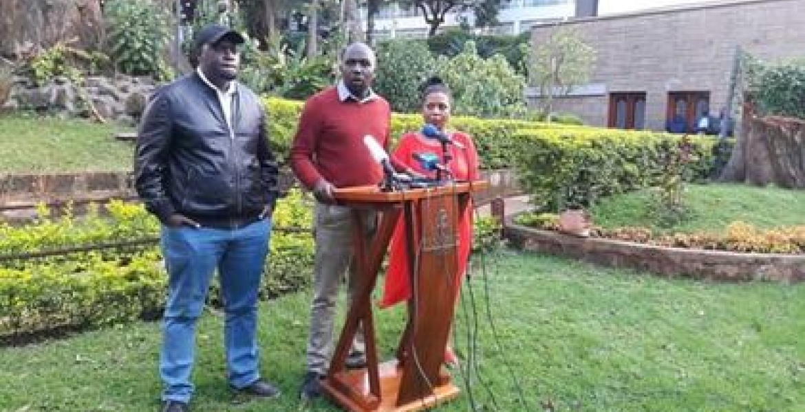 Furious NASA MP Disrupts Jubilee's Live Media Briefing at Panafric Hotel over 'Tea Bill' Comments