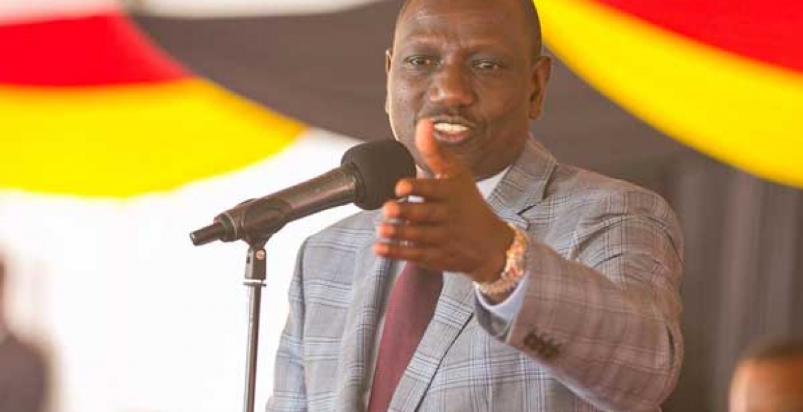Raila Afraid of a Humiliating Defeat, DP William Ruto Says