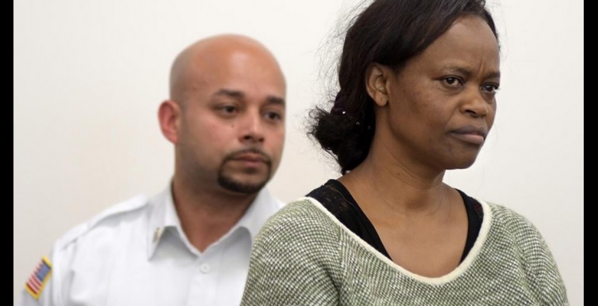 Hellen Kiago at her arraignment at  Worcester Superior Court on Wednesday, October 11th Kenyan Woman in Worcester, MA Charged with $2.7 Million Medicaid Fraud