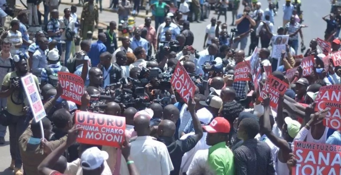 NASA Suspends Nationwide anti-IEBC Demos