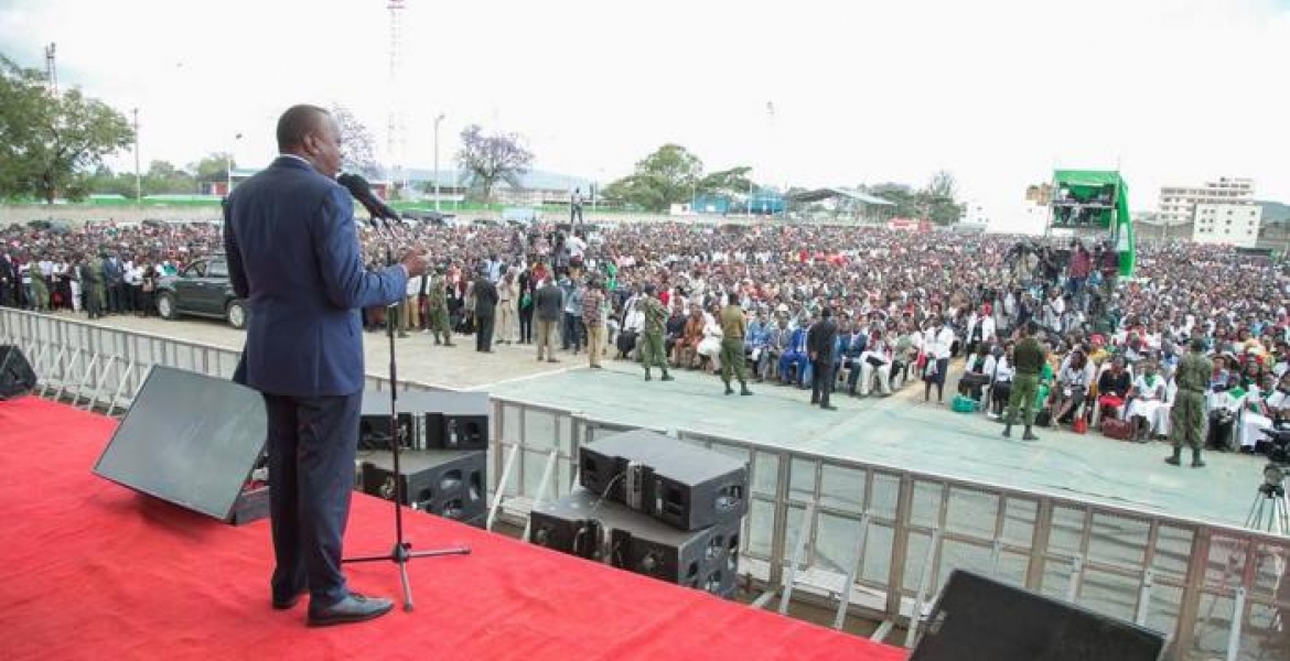 President Uhuru Preaches Peace, Unity ahead of Thursday Election
