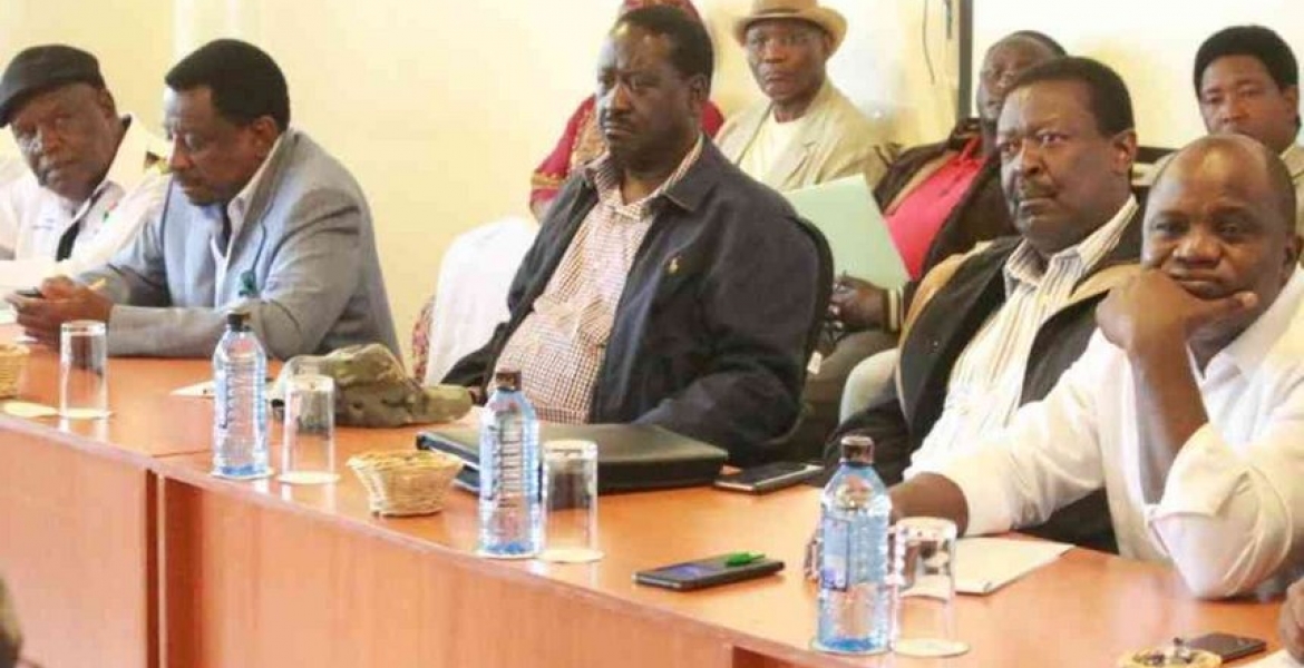 Raila Unveils New Strategy to Cripple President Uhuru's Administration