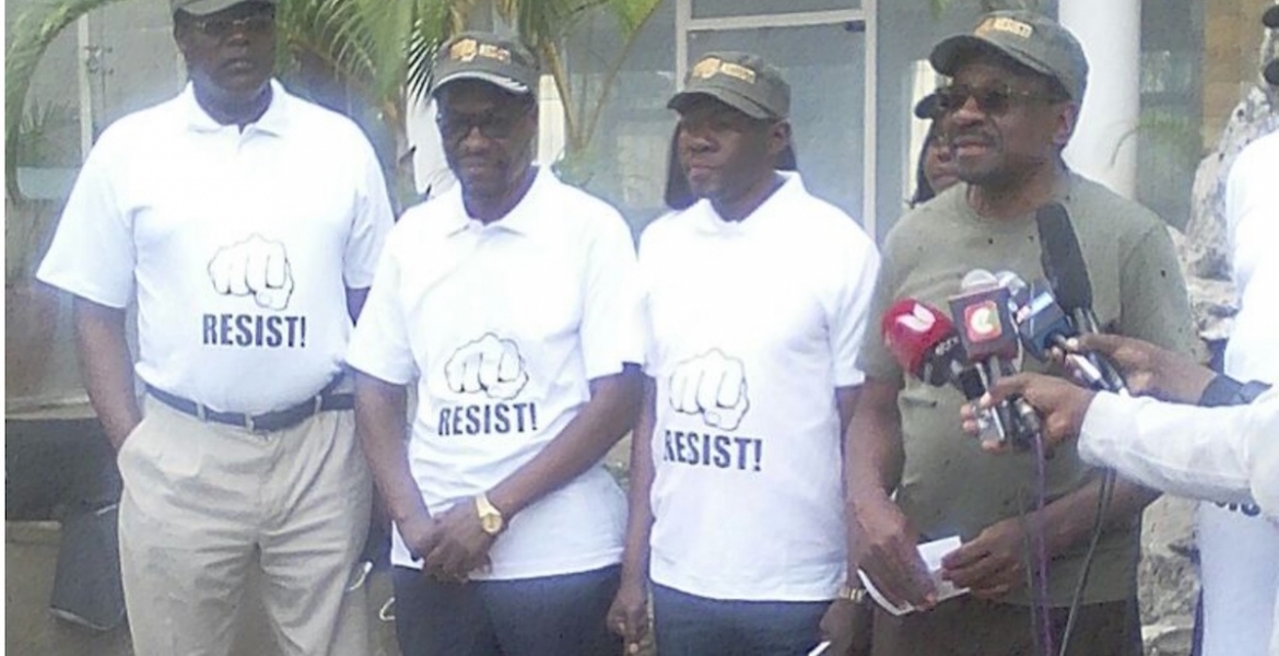 Miguna Miguna Joins Raila's National Resistance Movement, Declares Himself General