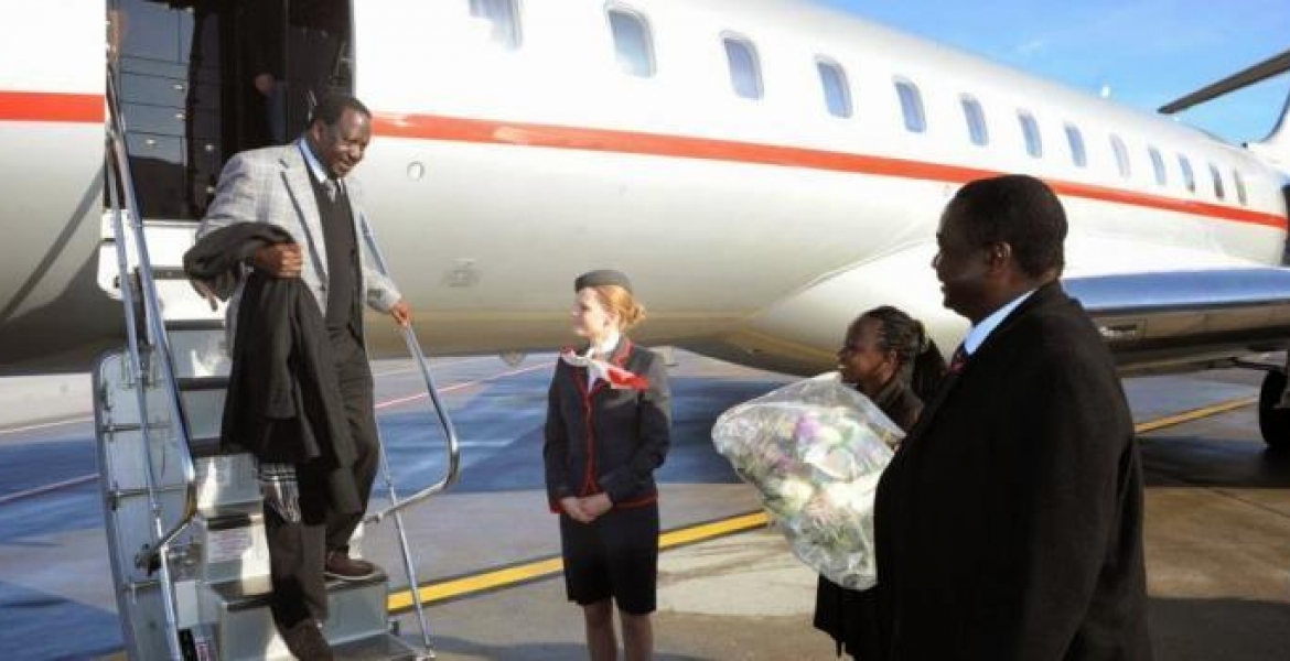 Jubilee MP Wants Raila Given Enough Security When He Arrives at JKIA from the US