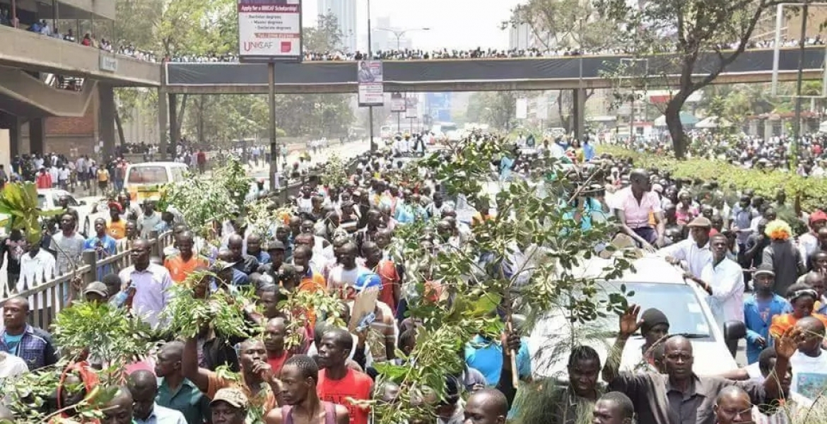 Jubilee MP Wants Gov't to Create Designated Demonstrations Areas