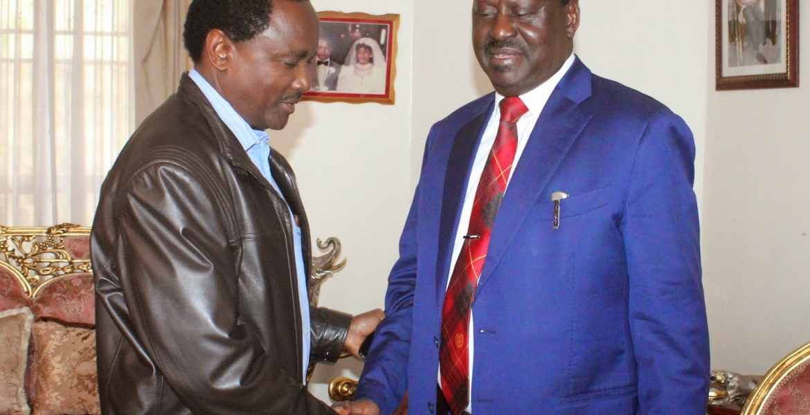 Raila: Kalonzo's Wife is Recovering Well