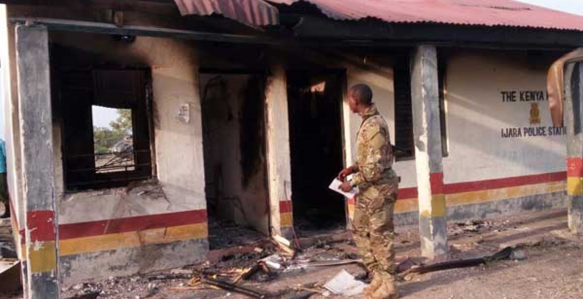 Al Shabaab Militants Set Ablaze Two Police Camps in Garissa