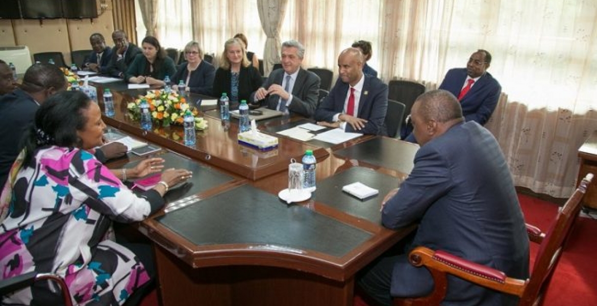 Canadian Immigration Minister Pays a Courtesy on President Uhuru, Pledges to Strengthen Ties with Kenya