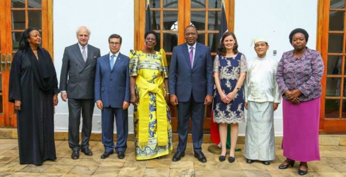 Foreign Envoys Pour Praise on President Uhuru for His Commitment to Rule of Law