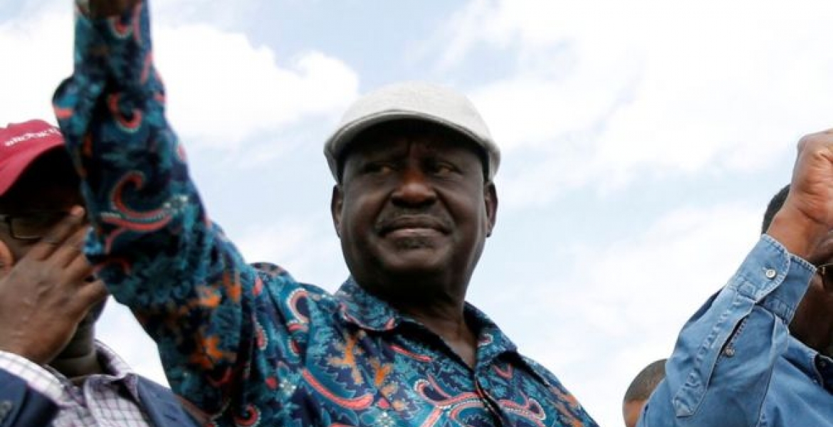Raila Takes Oath as the People's President as Kalonzo Skips Ceremony