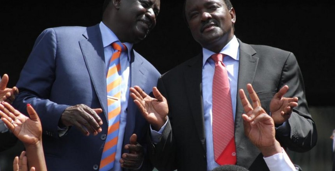 Raila Endorses Kalonzo Musyoka's 2022 Presidential Bid