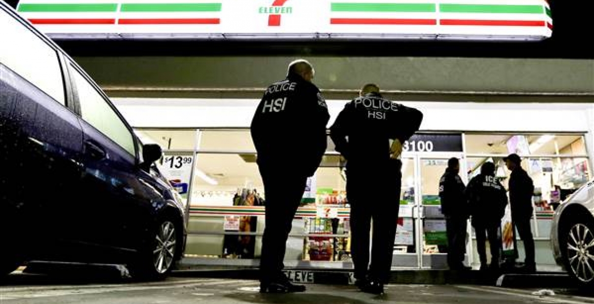 ICE Raids 7-Eleven Stores across the US in Crackdown on Undocumented Workers