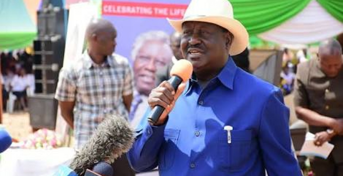 Youths Disrupt former US-Based Scholar Calestous Juma's Burial as they Attempt to 'Swear-in' Raila by Force