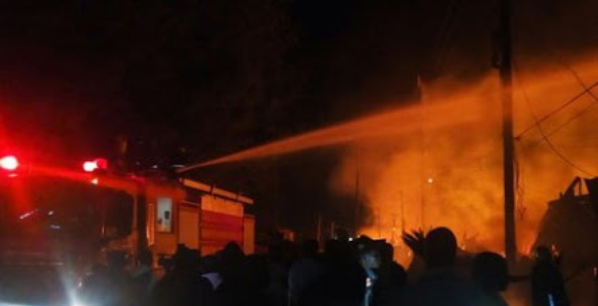 Four Killed, Thousands Left Homeless as Fire Guts Down Kijiji Slums in Nairobi's Lang'ata Estate
