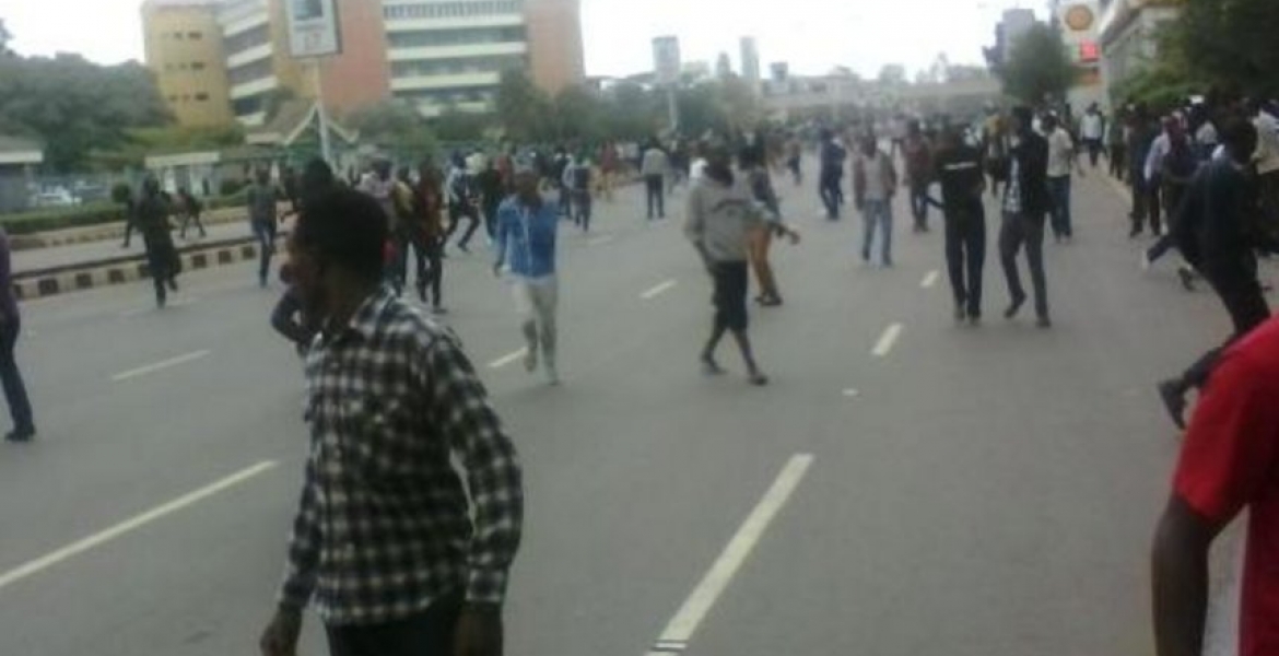 University of Nairobi Students Riot over Arrest of Embakasi East MP Babu Owino