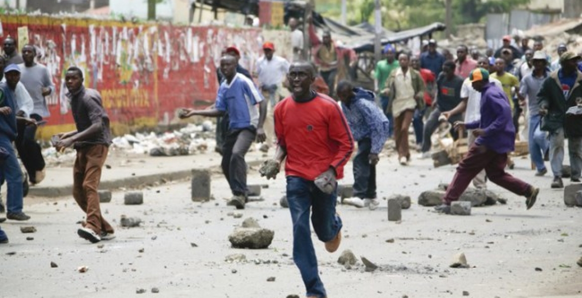 Chaos Erupt in Nairobi as NASA Youth Protest the Arrest of Miguna Miguna