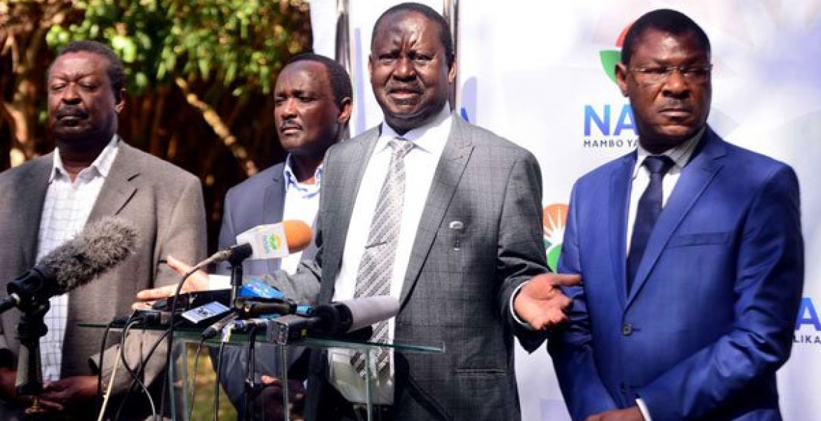 ODM MPs Urge Raila to End Relationship With Kalonzo, Wetang'ula, Mudavadi