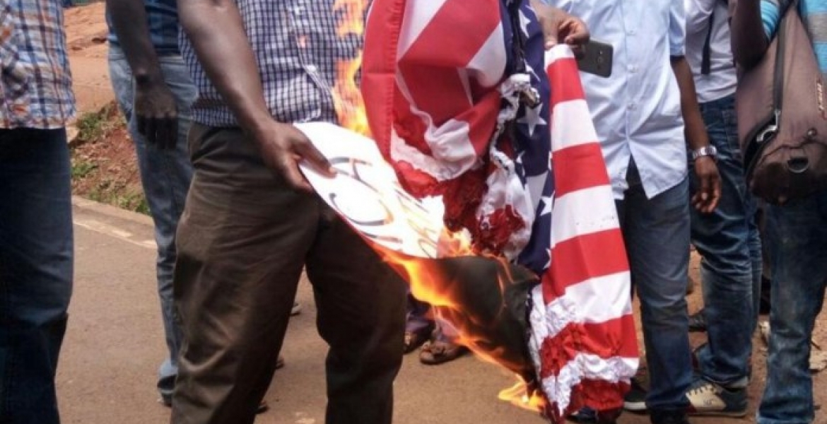 NASA Holds Anti-Godec Protest Outside US Embassy in Nairobi [VIDEO]
