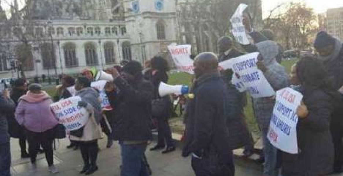 NASA Diaspora Group Stages Demos Over Gov't Crackdown on Opposition Leaders