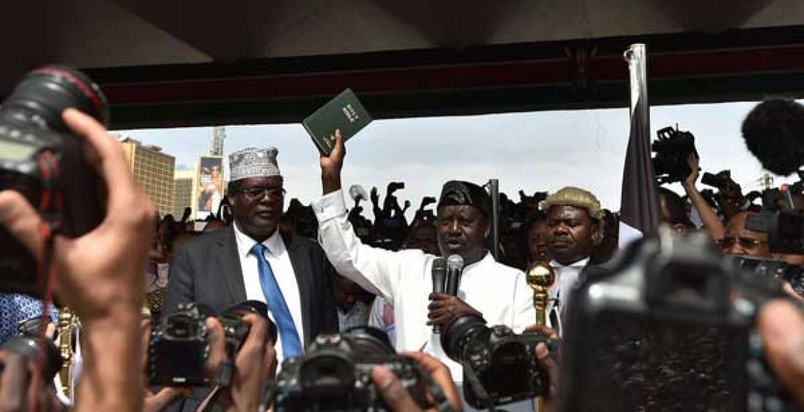 Gov't Says Crackdown on NASA Leaders at the Centre of Raila Oath to Continue