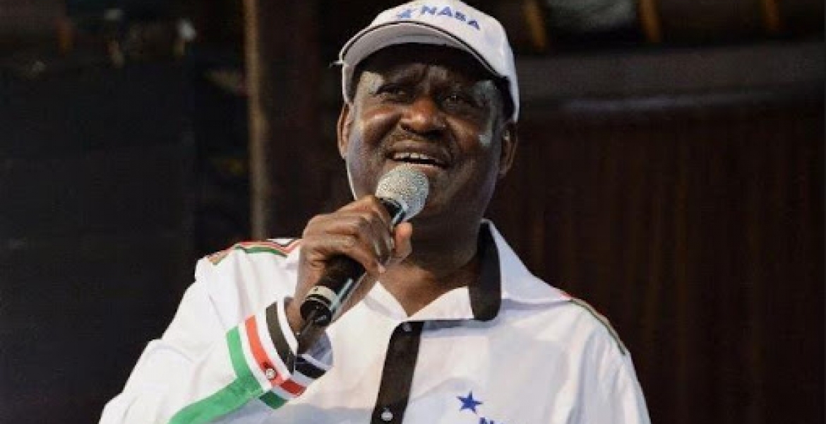 Raila: I Smell Betrayal in NASA