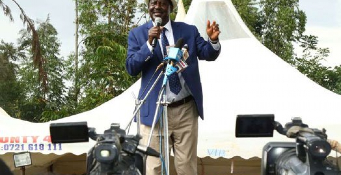 Raila Prepares His Nyanza Backyard for President Kenyatta's Visit