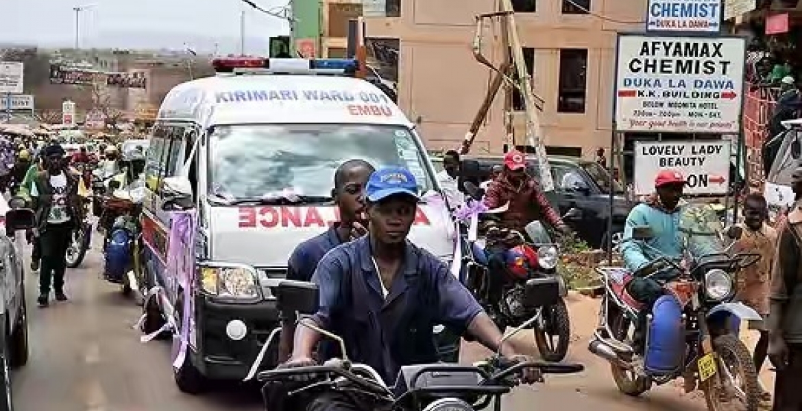 MCA Earns Praise after Using Sh4.5 Million Car Grant to Buy a Fully Equipped Ambulance for Residents