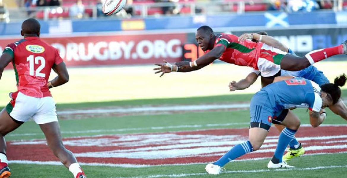 Kenya Qualifies for Main Cup Quarter Finals at the USA Sevens in Las Vegas