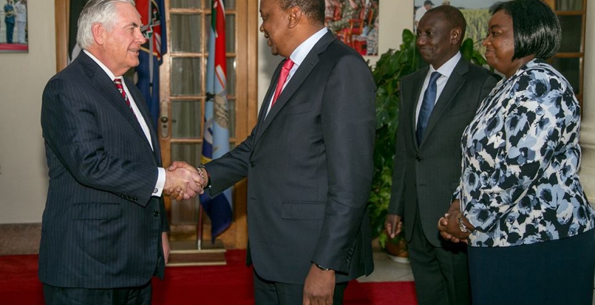 US President Trump Sacked Rex Tillerson While the Secretary of State Was in Kenya