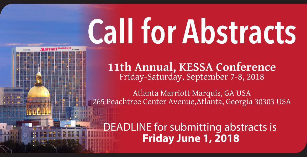 Call for Abstracts for the 2018 Kenya Scholars and Studies Association (KESSA) Conference: Deadline is June 1st