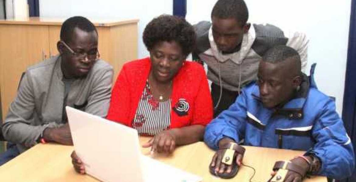 Two Kenyan Students Feted in the US for Developing a Customized Computer Mouse for Disabled