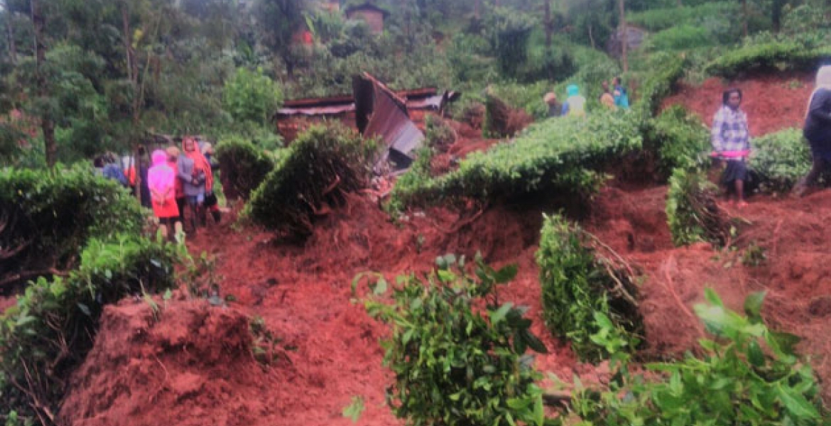 Five People Killed in Murang'a Landslide Following Heavy Rainfall