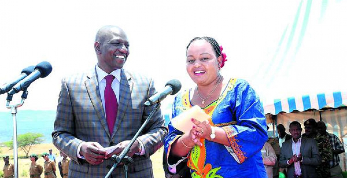 Deputy President William Ruto Intervenes as Kirinyaga Governor Anne Waiguru is Heckled by Youths