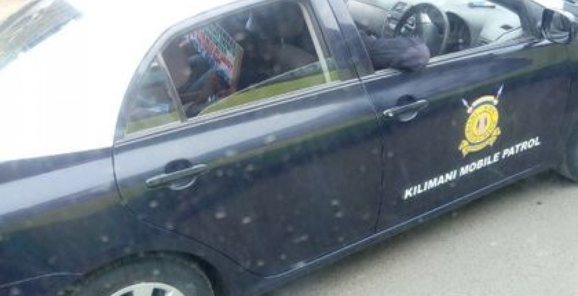 Girl Claiming to be President Uhuru's Unknown Daughter Driven Away by Police Officers