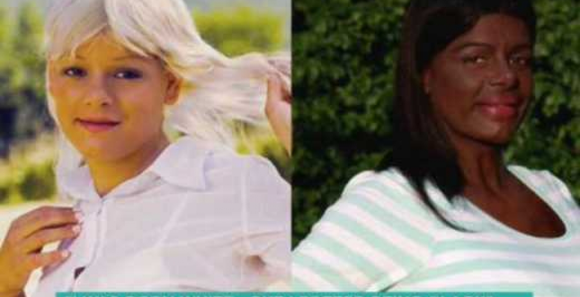 White German Woman Who Turned Herself Black Adopts Swahili Name after being Baptized in Nyeri