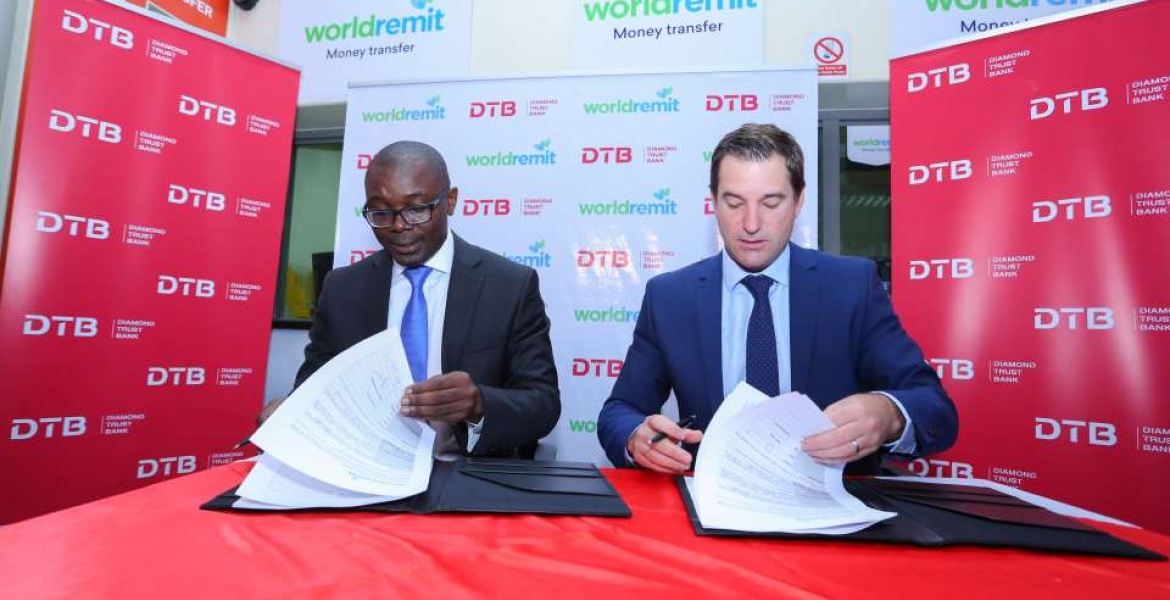 Kenyans in Diaspora to Send Cash Instantly in New DTB-WorldRemit Deal