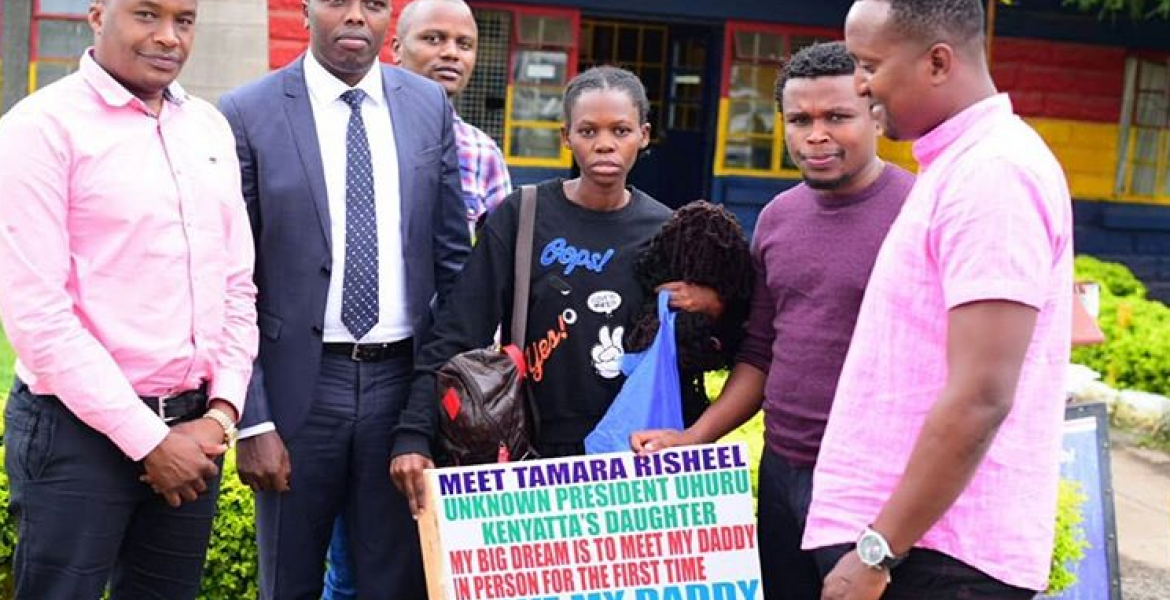 Girl Claiming to Be President Uhuru's Daughter Opens Up on Her 'Relationship' with Him