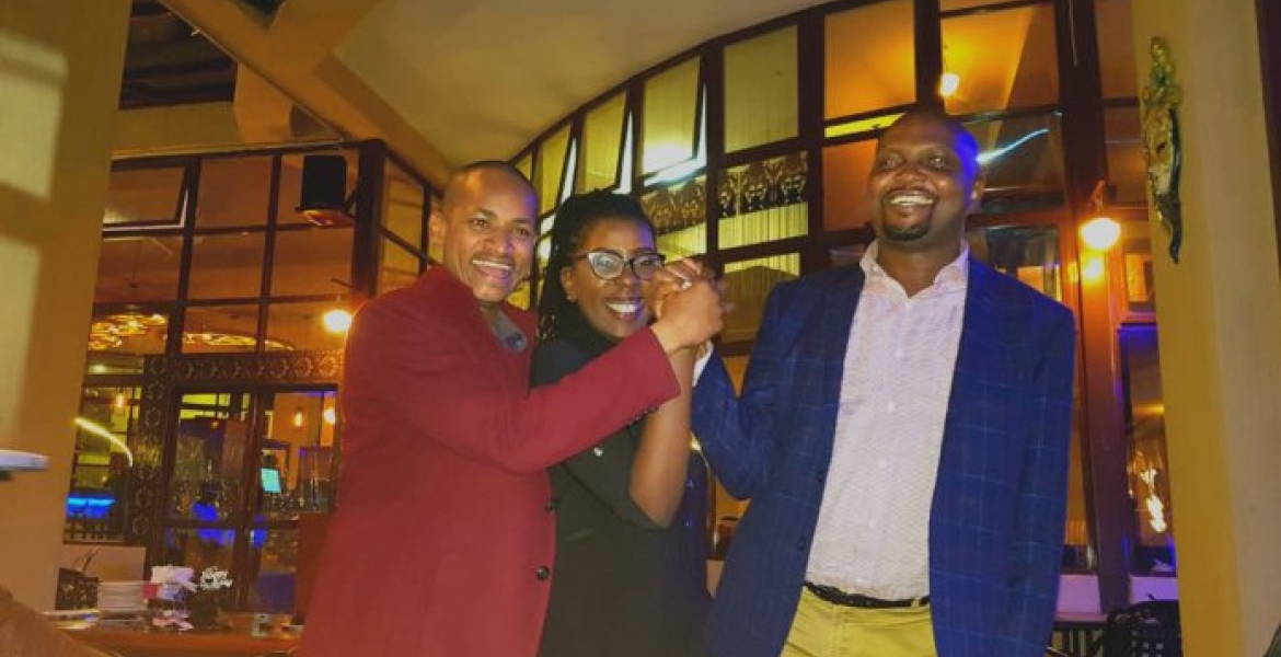 Moses Kuria, Babu Owino in a Show of Unity