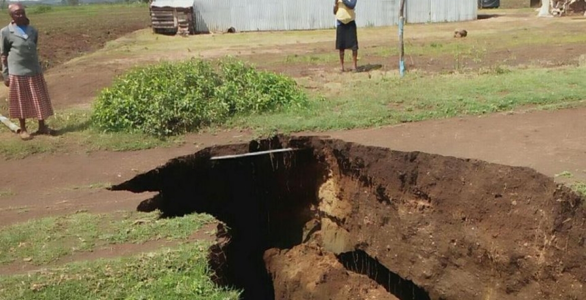 Hundreds Rendered Homeless as Massive Rift Valley Split Line Extends to Naivasha