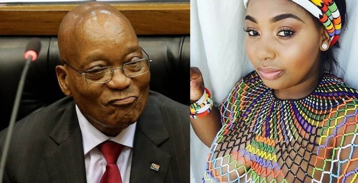 76-Yr-Old Former South Africa President Jacob Zuma to Marry 24-Yr-Old Nonkanyiso Conco as 7th Wife