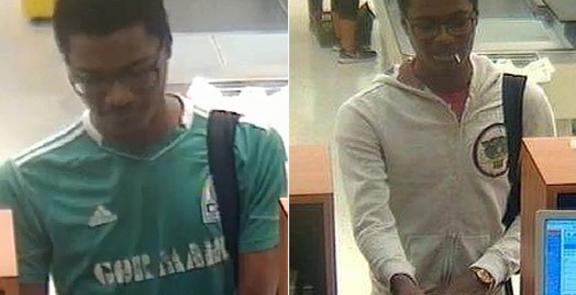 Man Wearing Gor Mahia Jersey Captured on CCTV Robbing PNC Bank in Montgomery County, Maryland